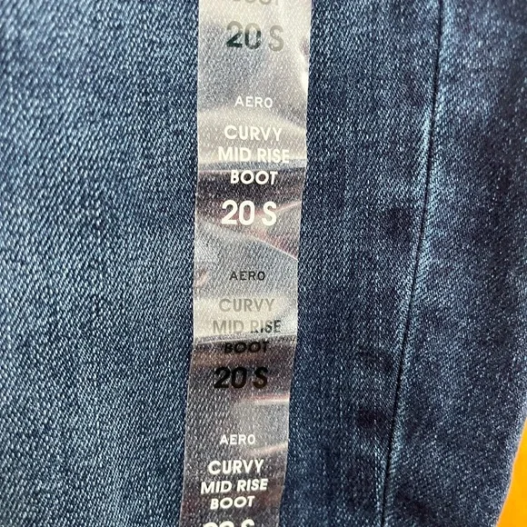 Aeropostale 20S Curvy Midrise Bootcut Jeans - Picture 3 of 3
